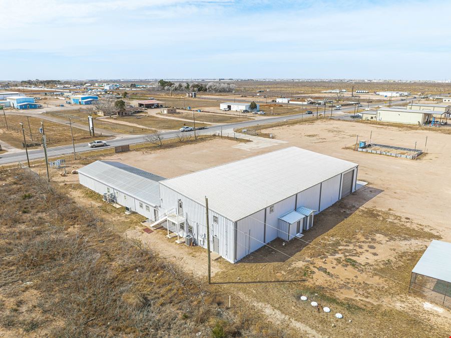 10 Acres + RV Hookup Maintenance Facility