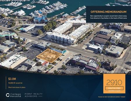 Preview of Land space for Sale at 2910 carleton street