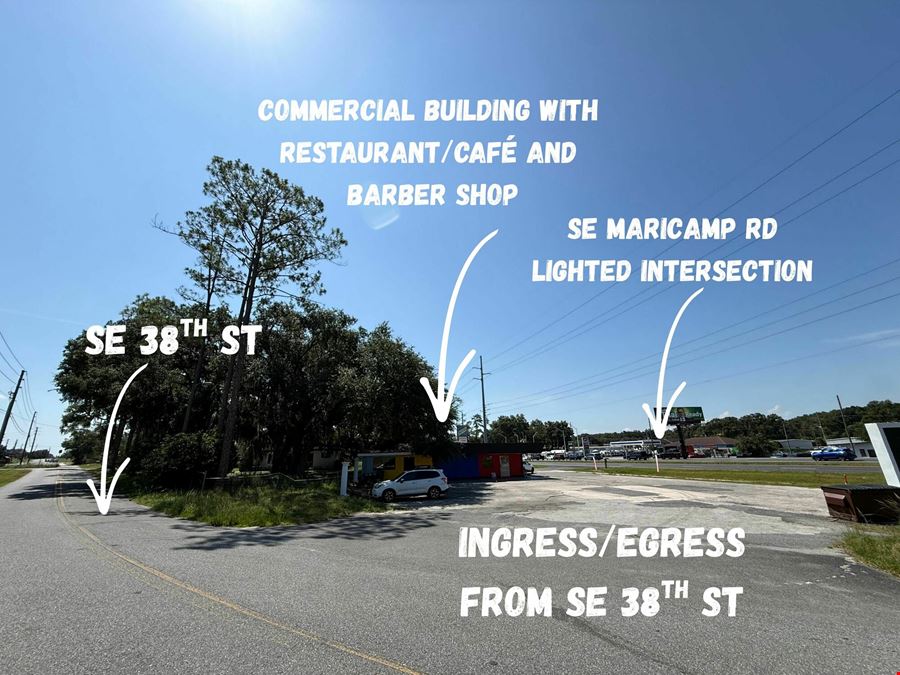 Three-Parcel Maricamp Assemblage at Lighted Intersection