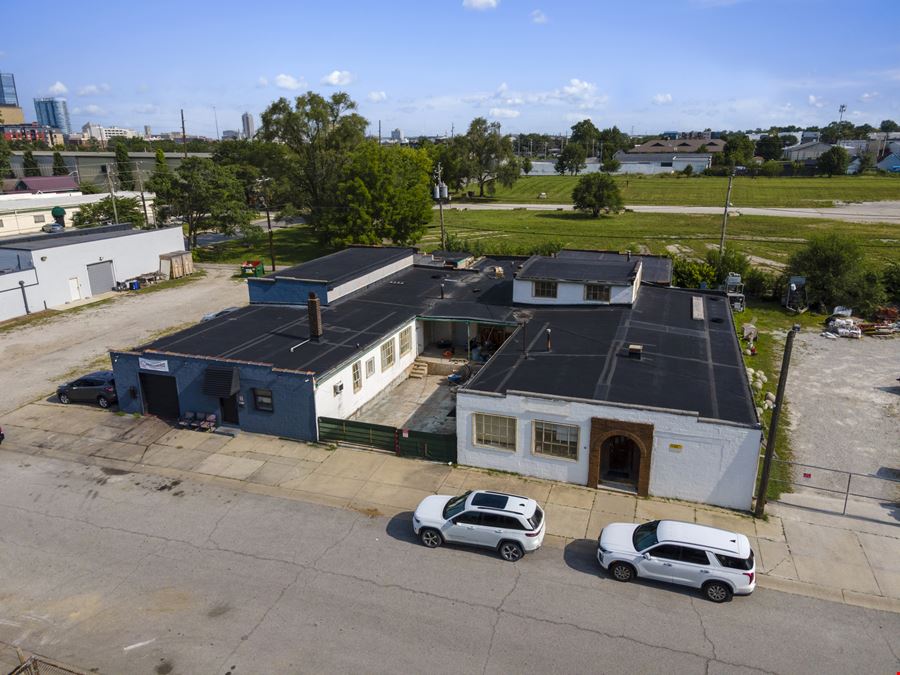 Rare Downtown Indianapolis Owner-User & Redevelopment Opportunity | 9,225 SF on 0.83 Acres