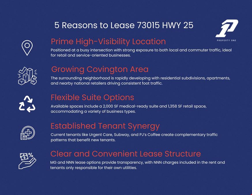 Retail Space for Lease