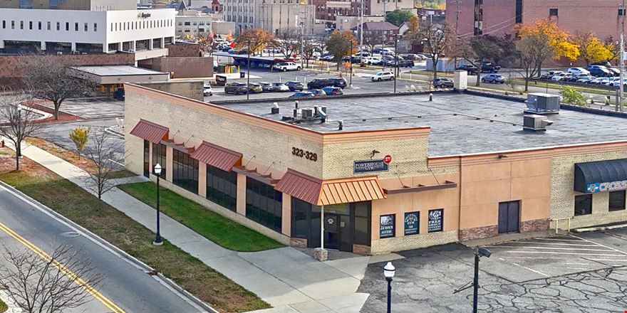 Preview of Retail space for Rent at 323 West Michigan Ave