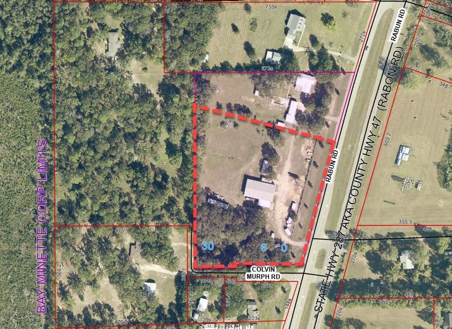5.5 Ac + 4,800 Metal Bldg