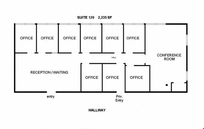 Preview of Office space for Rent at 1530 N Randall Rd Suites 120 & 200
