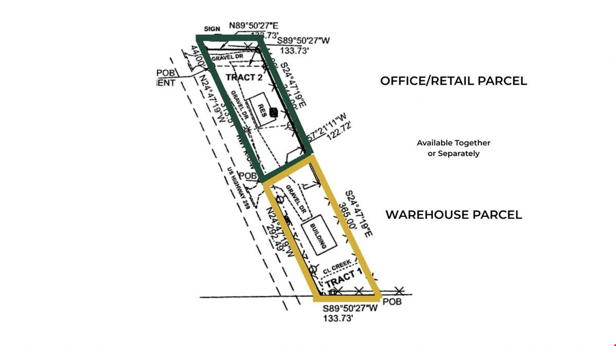 9628 N US HWY 259 (Tract 1)