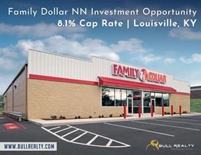 Family Dollar NN Investment Property | 8.1% Cap Rate | Louisville, KY