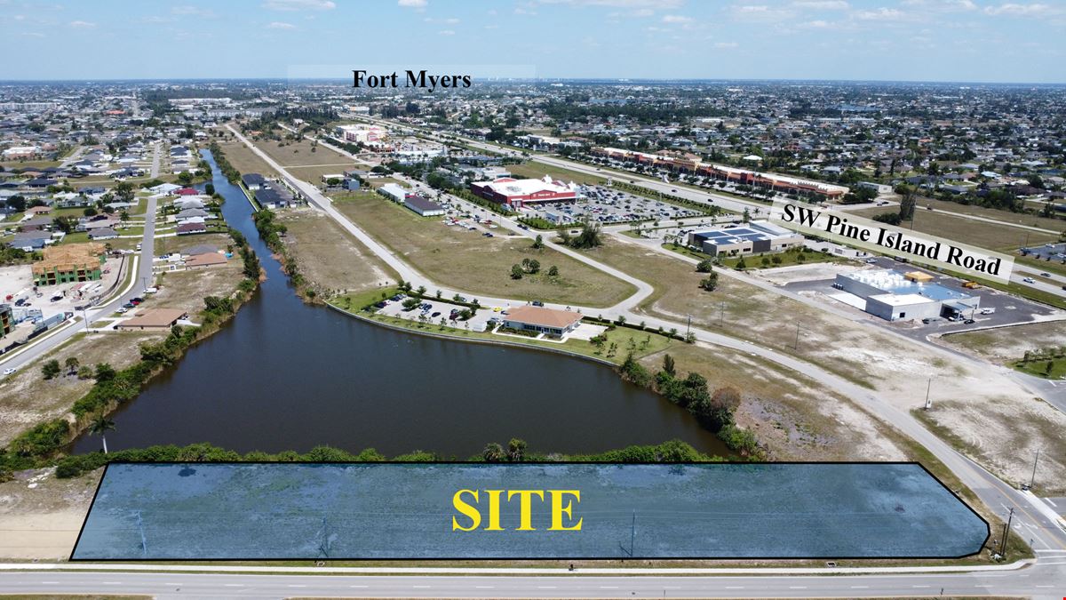 1.95 Acres with Corridor Zoning and shovel ready Flex/Warehouse Plans