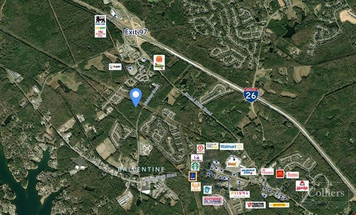 ±4-Acre Development Opportunity Located near Peak Exit Interchange on I-26 | Irmo, SC