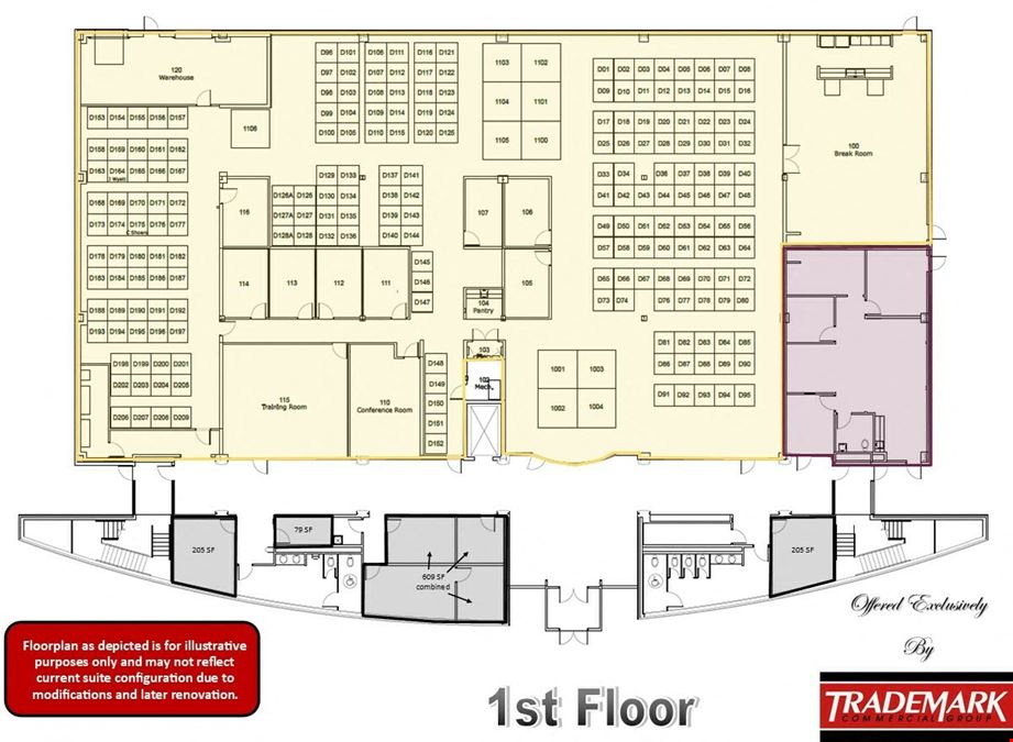 Large Open Concept Office Space