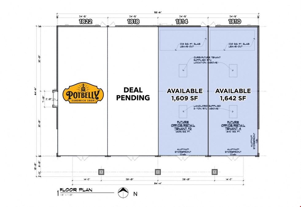 1822 W Norfolk Dr - Aspen Ridge - Strip Center