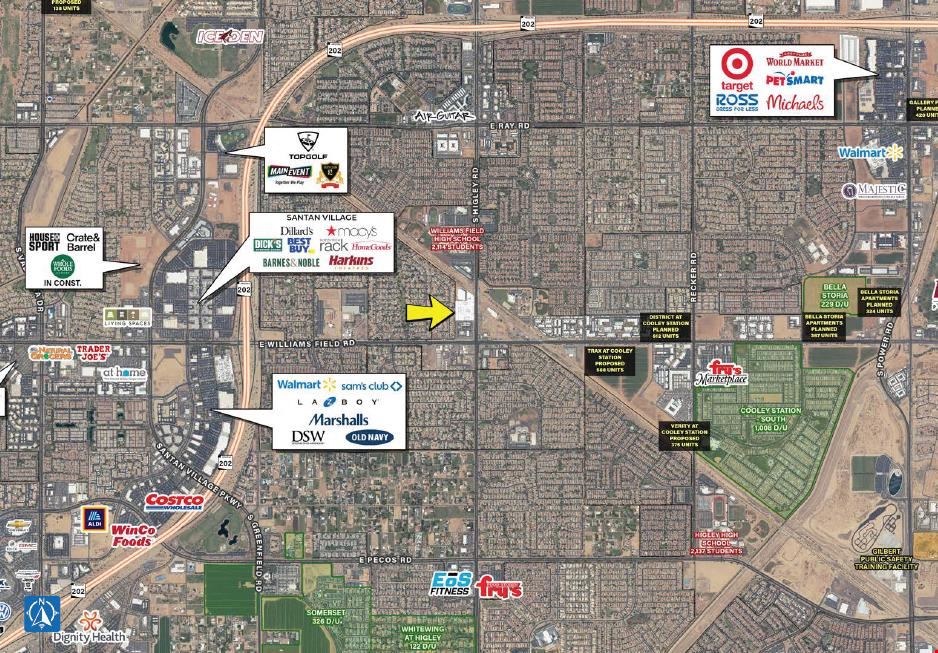 Higley Rd & Williams Field Rd, NWC