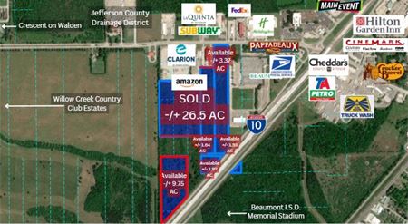 Preview of VacantLand space for Sale at Interstate 10