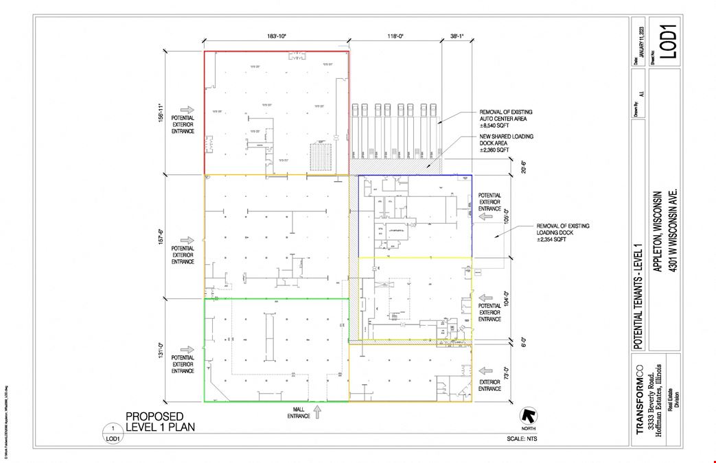 Fox River Mall Redevelopment