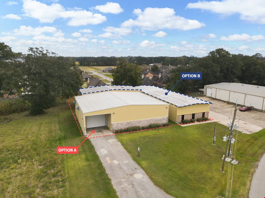 Insulated Industrial Office / Warehouse Facility Near US 90