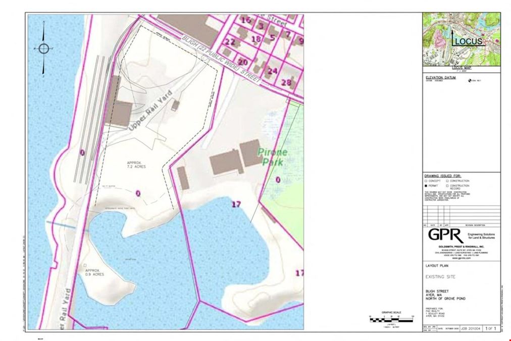 For Lease Ayer MA: Warehouse Spaces with Outside Storage   