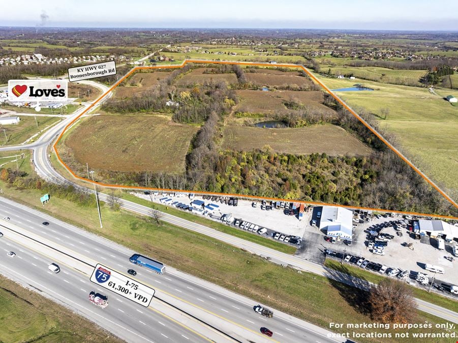 75+ Acre Commercial Development Site - Madison County - Richmond FOR SALE