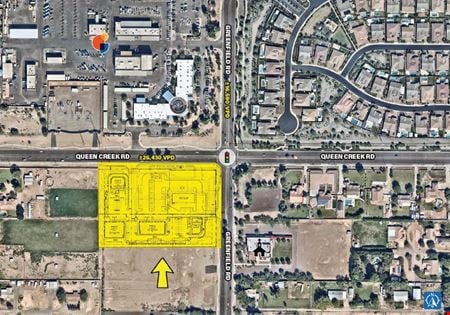 Preview of Retail space for Rent at Greenfield Rd & Queen Creek Rd | SWC