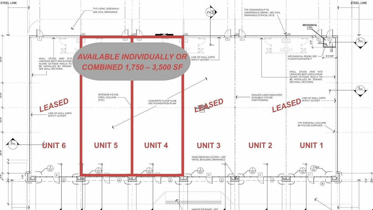 NEW RETAIL CENTER FOR SALE OR LEASE IN ROGERSVILLE