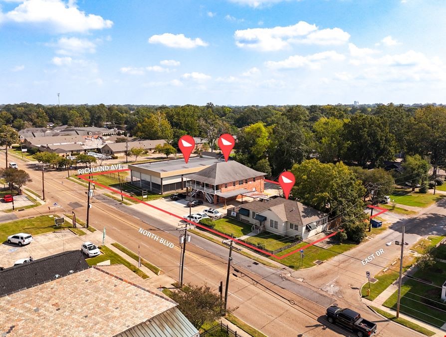 Income-Producing Office Buildings with Parking in Mid-City