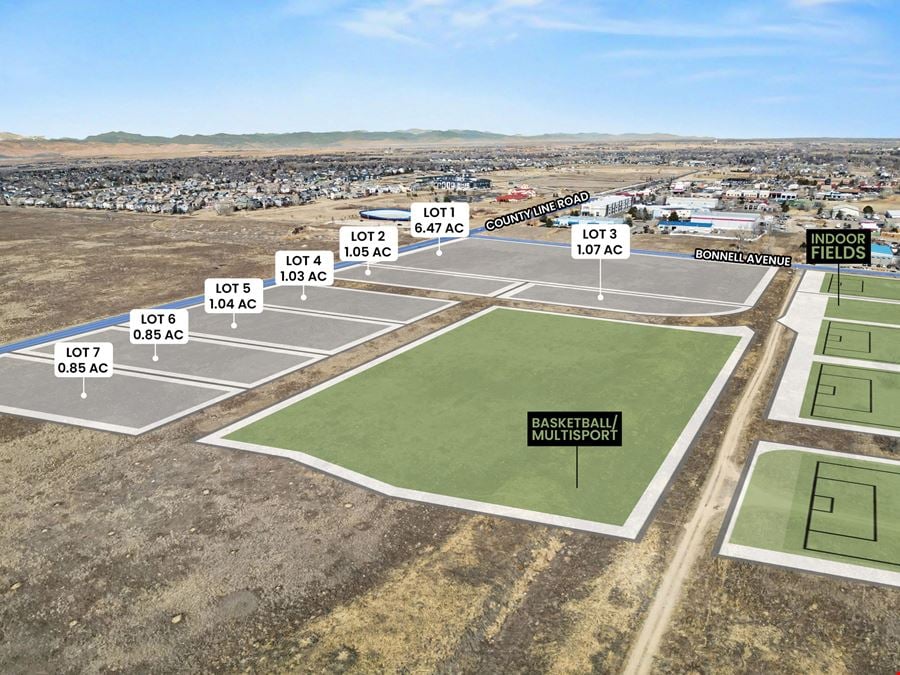 Erie Sports Complex Retail Pads