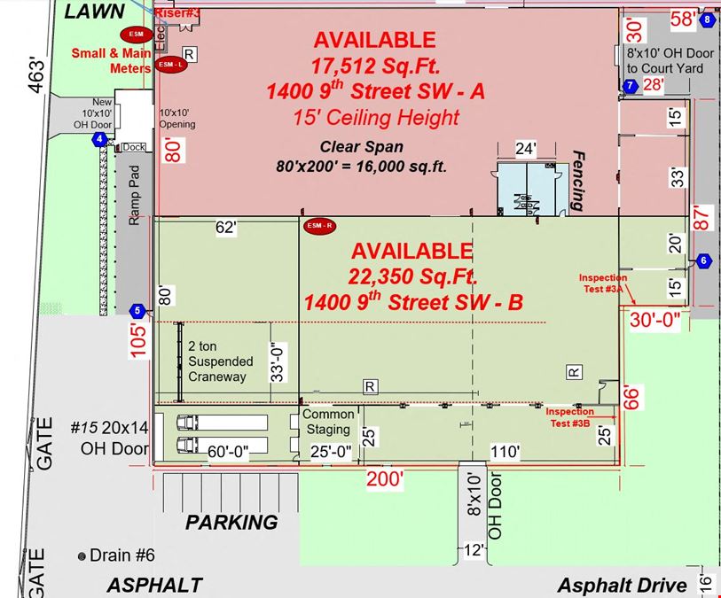 17,512 UP TO 72,622 SQ. FT. INDUSTRIAL SPACE