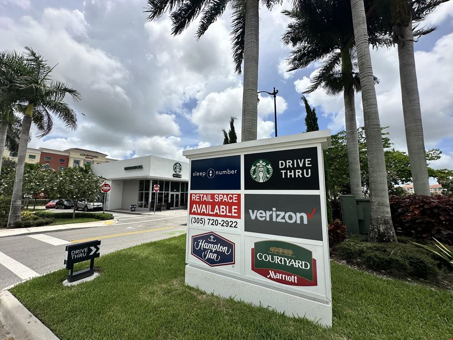 Starbuck's Anchored Homestead Retail Strip