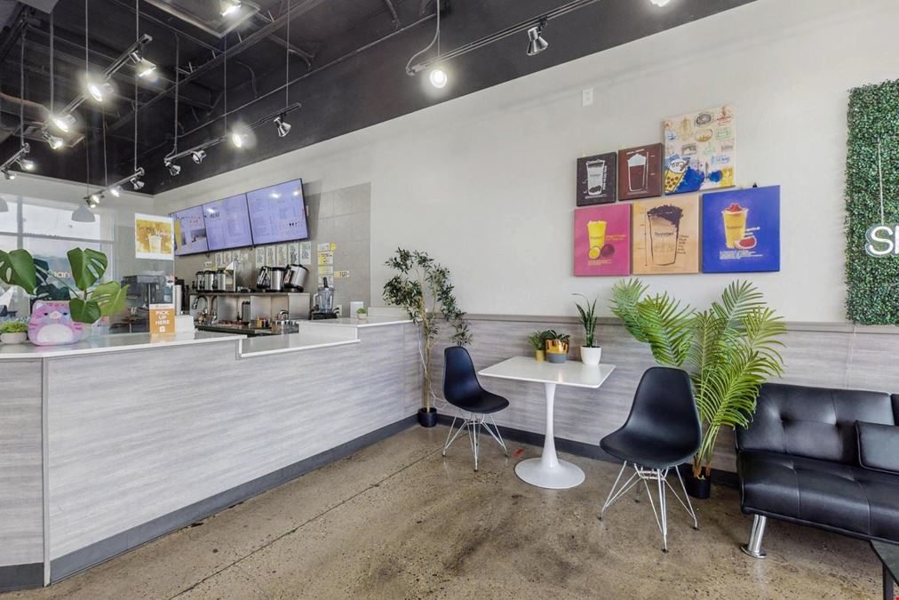TURNKEY PROFITABLE BOBA TEA FRANCHISE WITH PRIME FRONTAGE