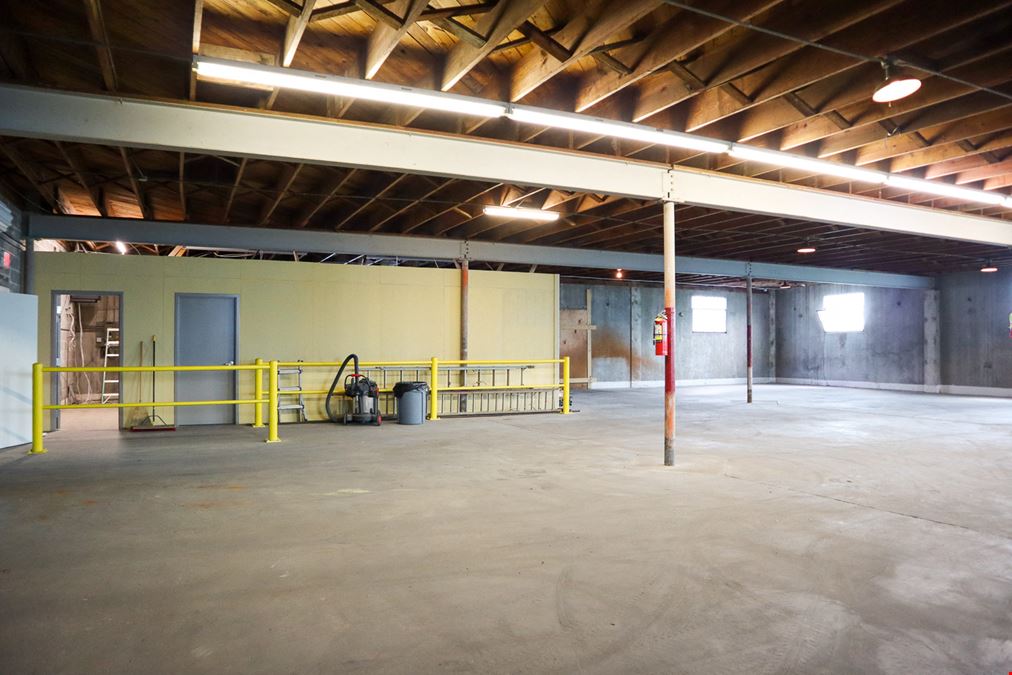 Office Warehouse with Dock Highs, Lay Down Yard, and Rail Access