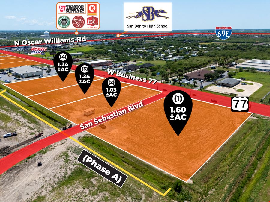 San Sebastian Commercial Pad Sites
