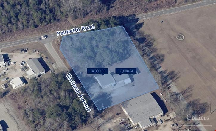 ±6,000 SF: Two Warehouses in Bustling Industrial Corridor | Florence, SC