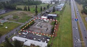 Highly Visible Site with 350’+ of Frontage on I-5 & Smokey Point Blvd