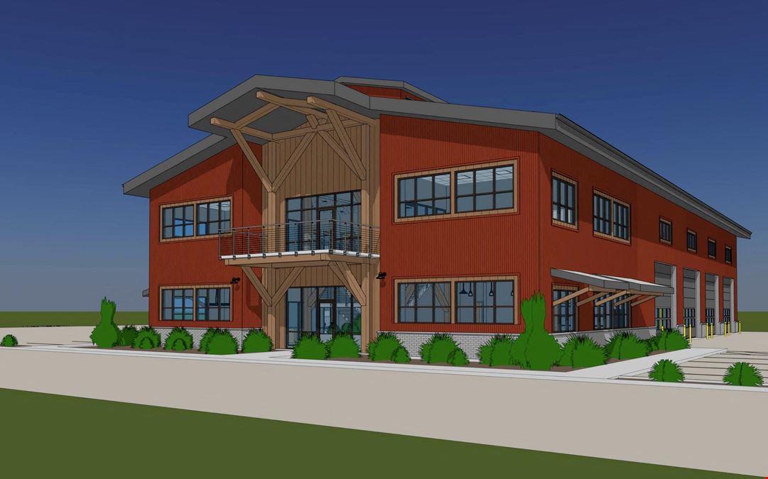 10 acre Industrial + 11,000 ± sf Building planned