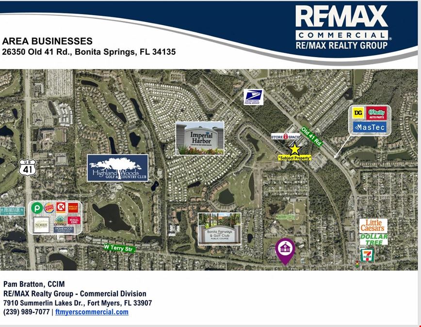 Fully A/C Industrial Unit with Fenced Lot