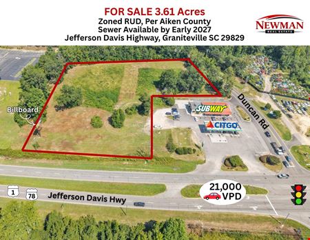 Preview of VacantLand space for Sale at Jefferson Davis Hwy