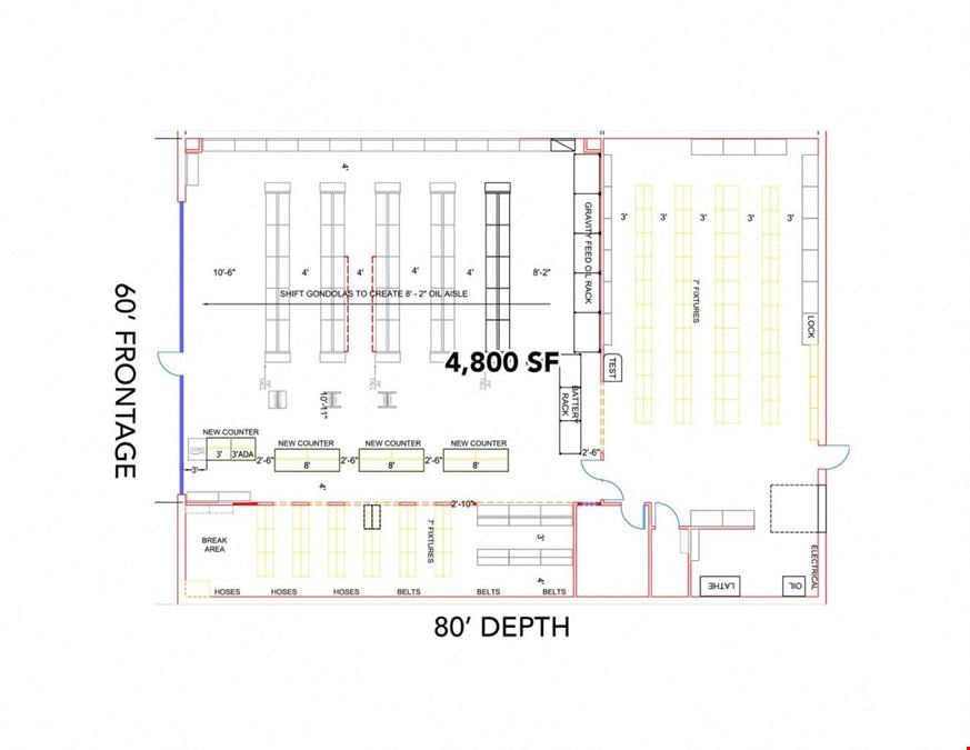 4700 Parallel Pkwy - Former O'Reilly Auto Parts - Retail for Sale