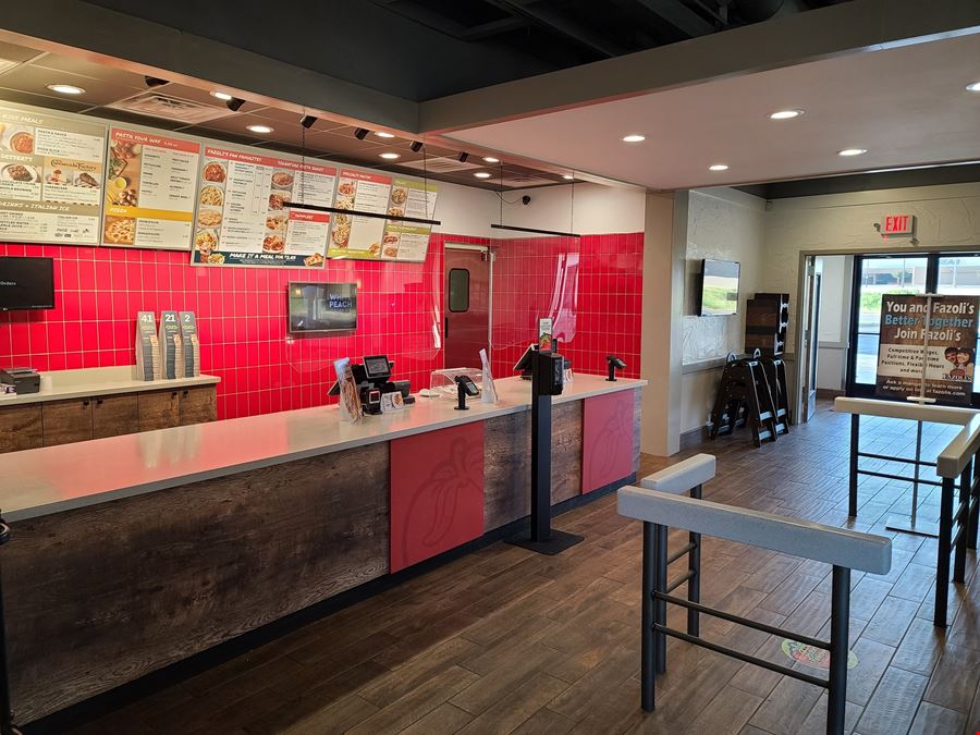 6 Fazoli’s Italian QSR/Fast Casual Franchise Business