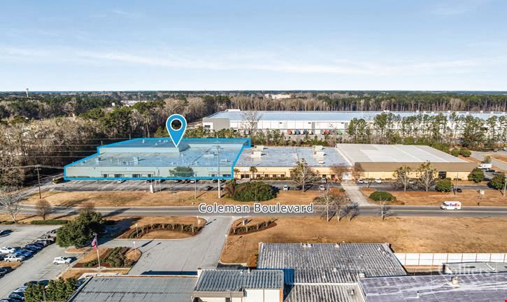 Strategically Positioned Savannah Manufacturing/Warehouse Space For Lease