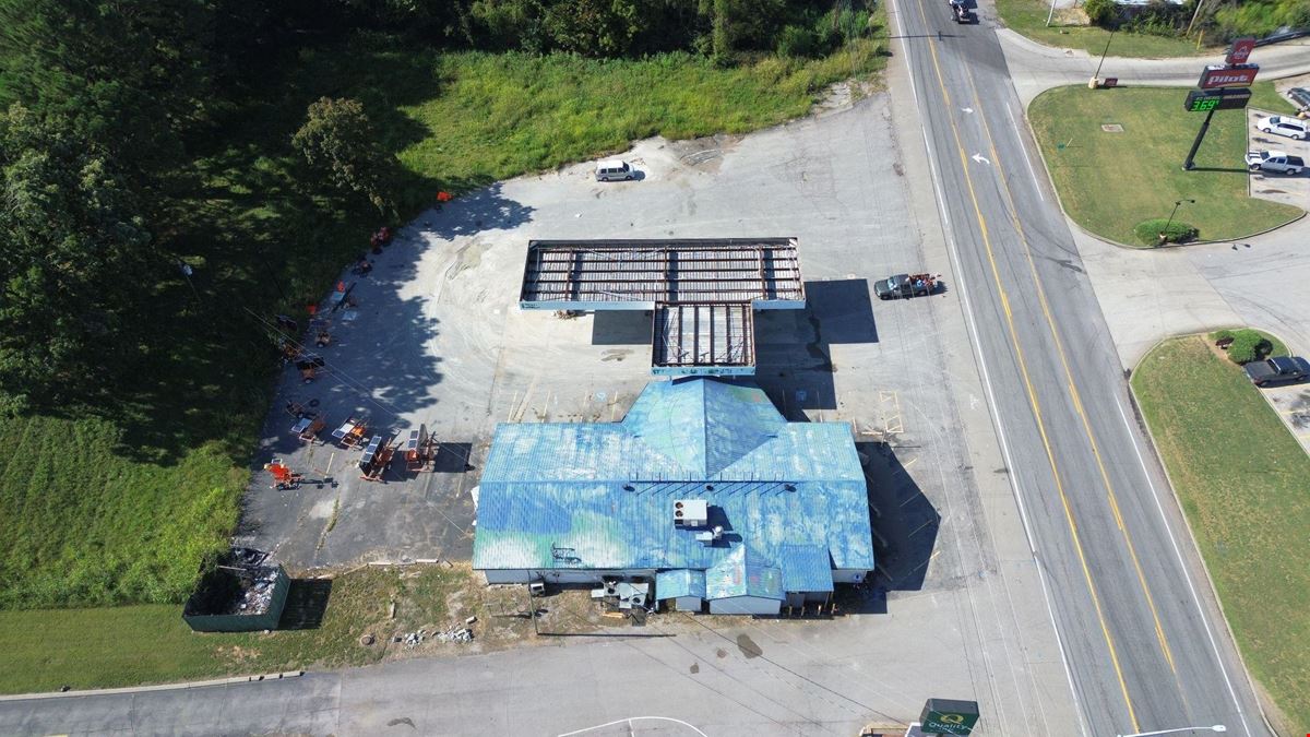 Vacant Gas Station