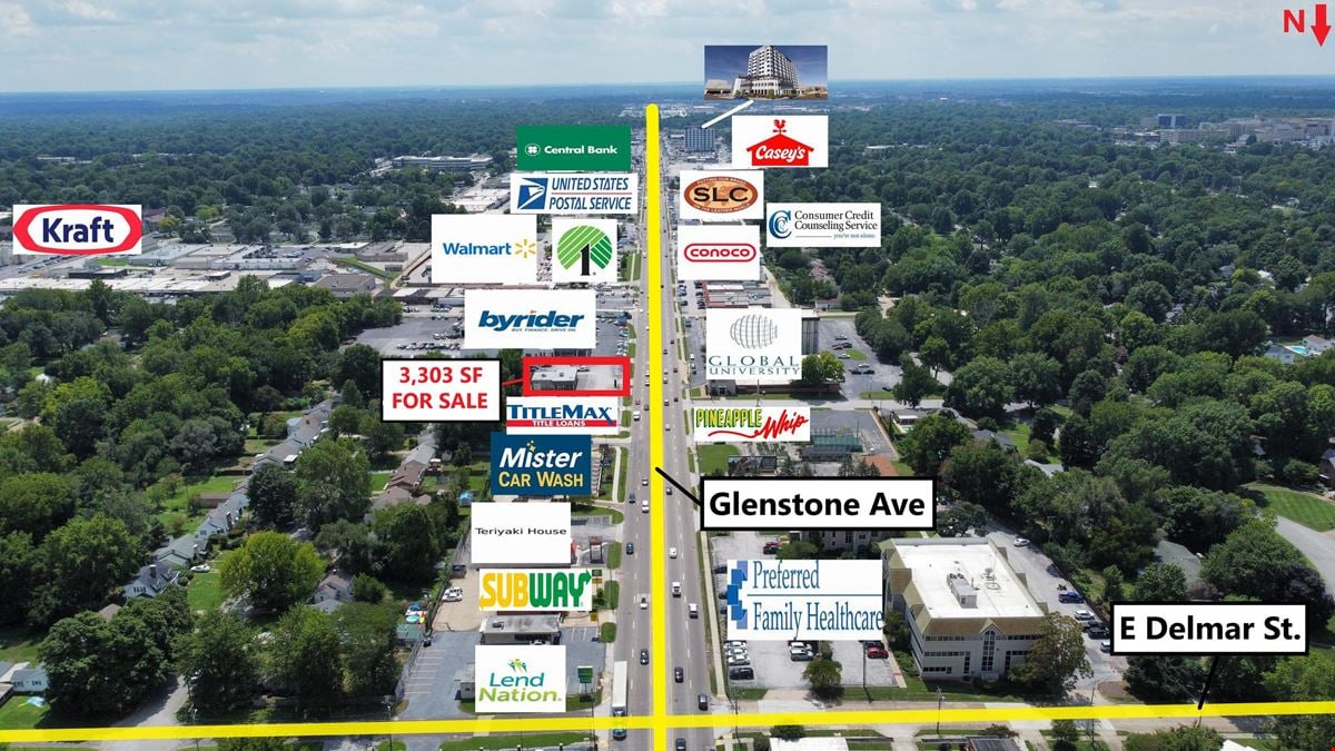 3,300 SF Retail Building for Sale or Lease