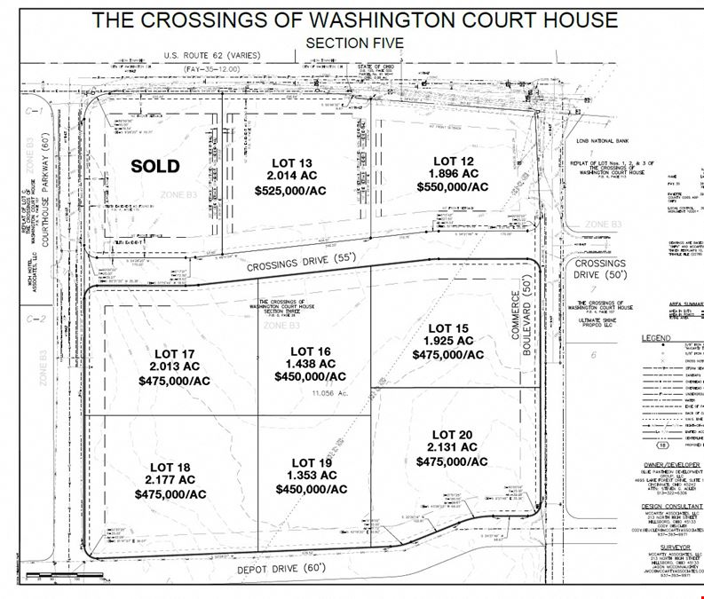 Washington Court House Outlots