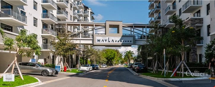 For Lease: Mayla Pompano retail spaces