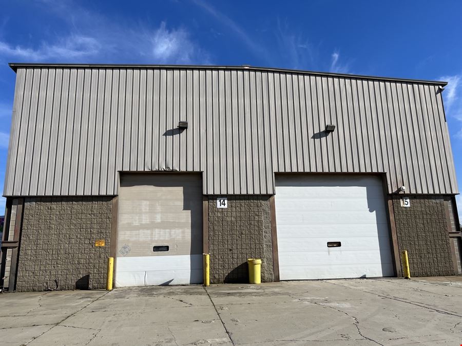 Industrial Building with Overhead Cranes