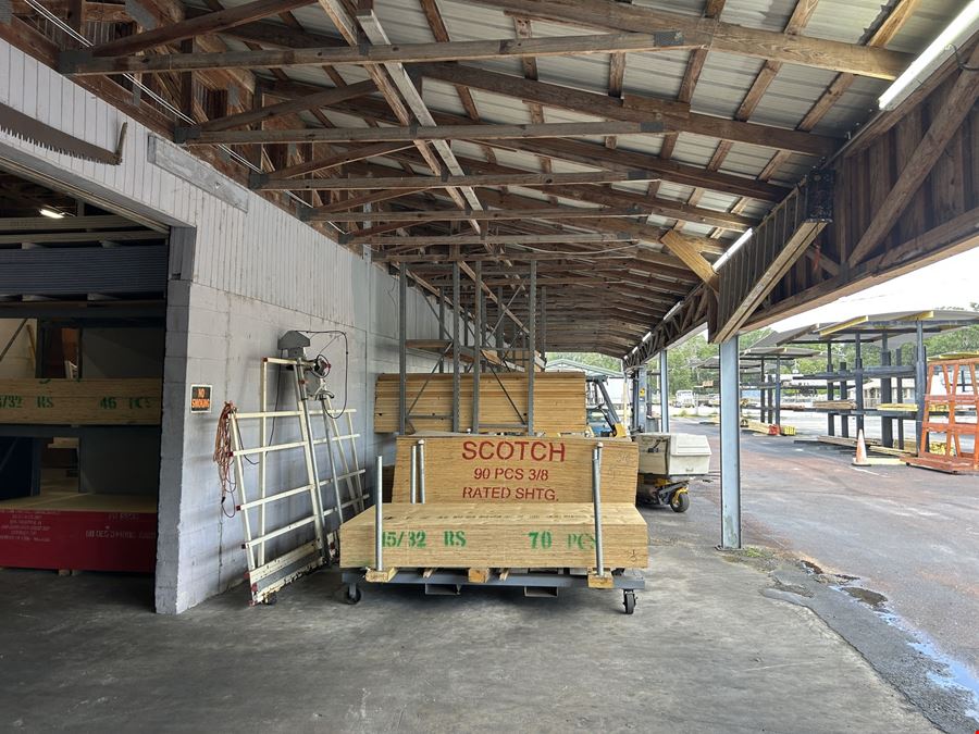 Materials/Lumber Facility on 5.6 Acres