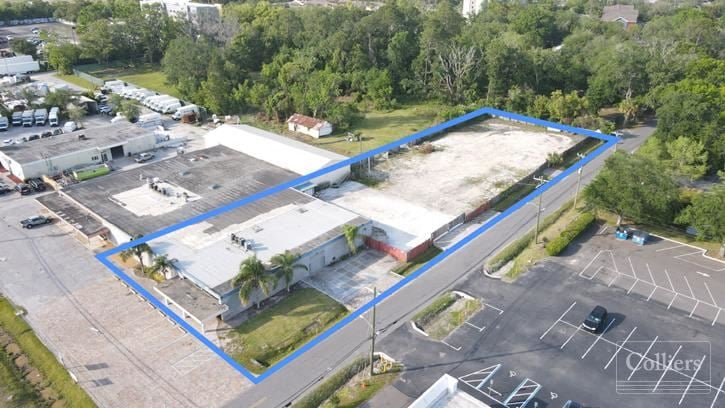 7,600± SF Available with 0.65 AC of Industrial Outside Storage