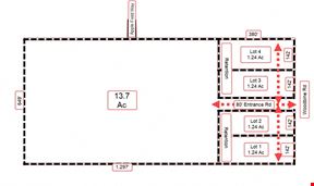 1.24 ac to 19.4 ac / 4808 Woodbine Rd