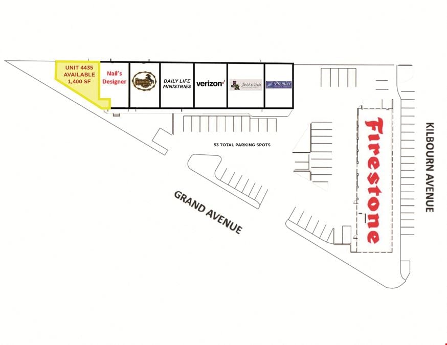 Humboldt Park Retail | Grand Plaza | Former Subway