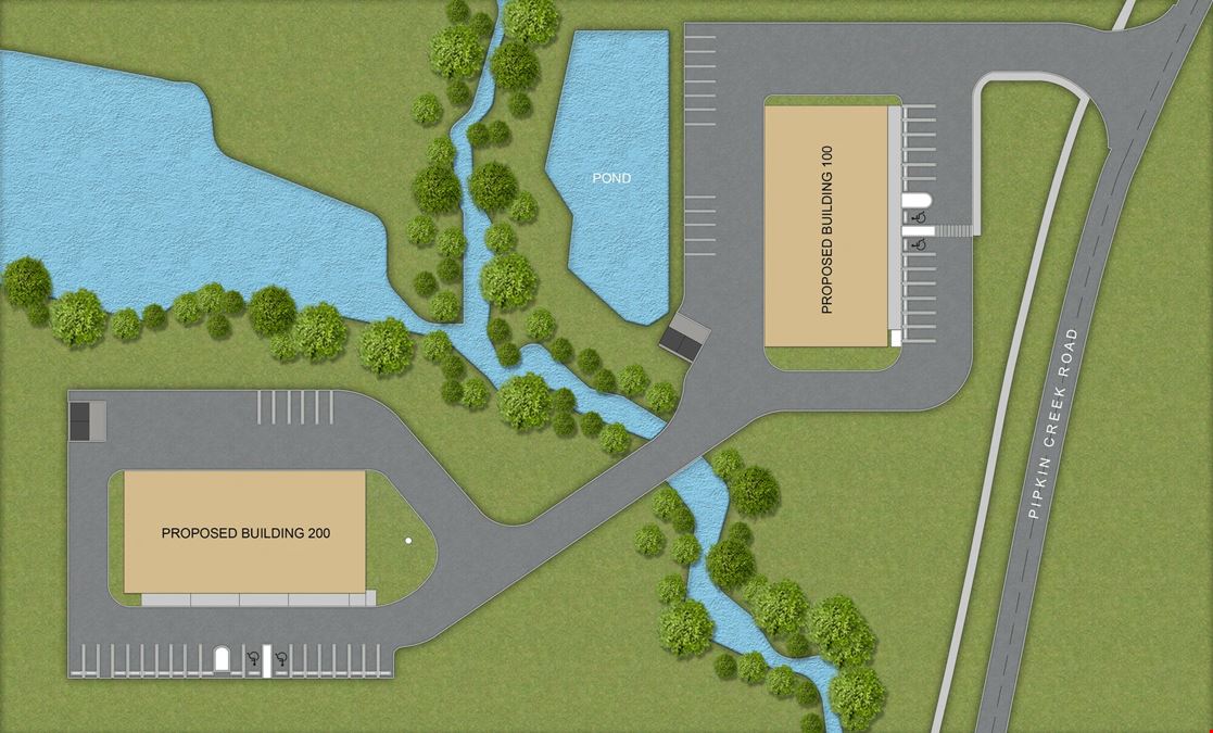 Warehouse / Flex on Pipkin Creek