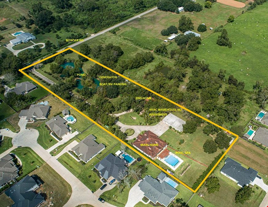 Versatile Commercial & Residential Opportunity with Two Homes and Warehouse