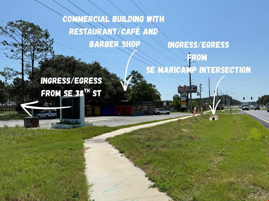 Three-Parcel Maricamp Assemblage at Lighted Intersection