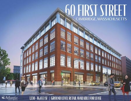 Preview of commercial space at 60 First Street